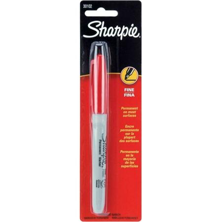 SANFORD 30102 Sharpie Permanent Marker Fine Point Carded 71641301023